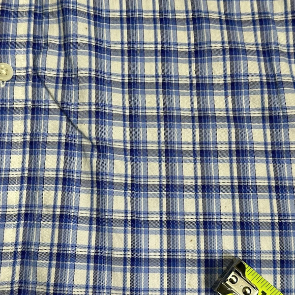 Ralph Lauren Men’s Size XLarge Blue White Button Down Long Sleeve Shirt Office - Picture 9 of 11